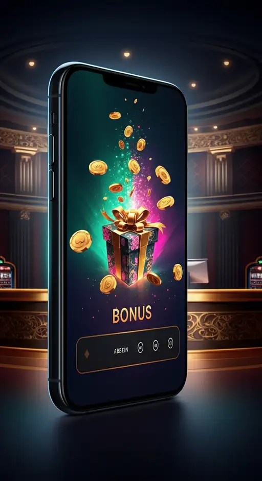 Stellar Spins Casino bonus banner featuring cosmic themes with a glowing $10,000 welcome offer and free spins, showcasing vibrant colors and a secure interface.