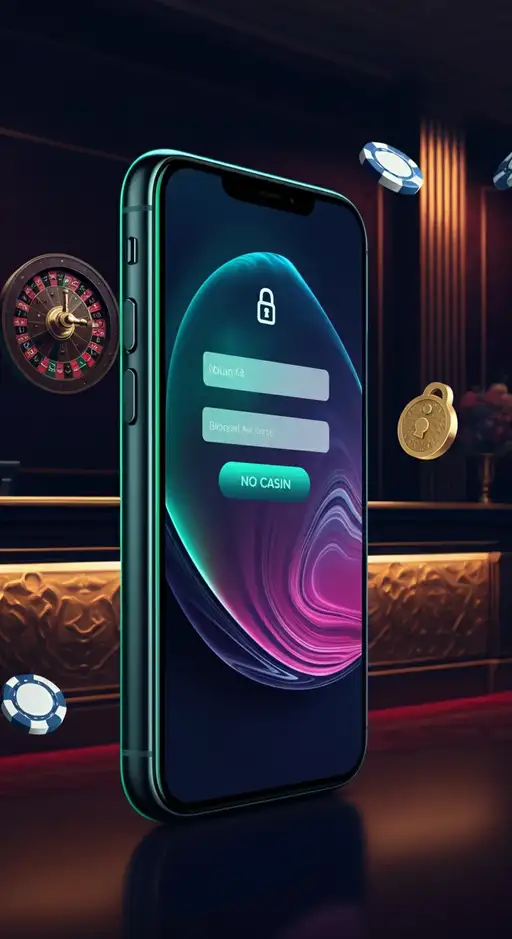 Secure login page interface for Stellar Spins Casino, displaying email and password fields for account access.